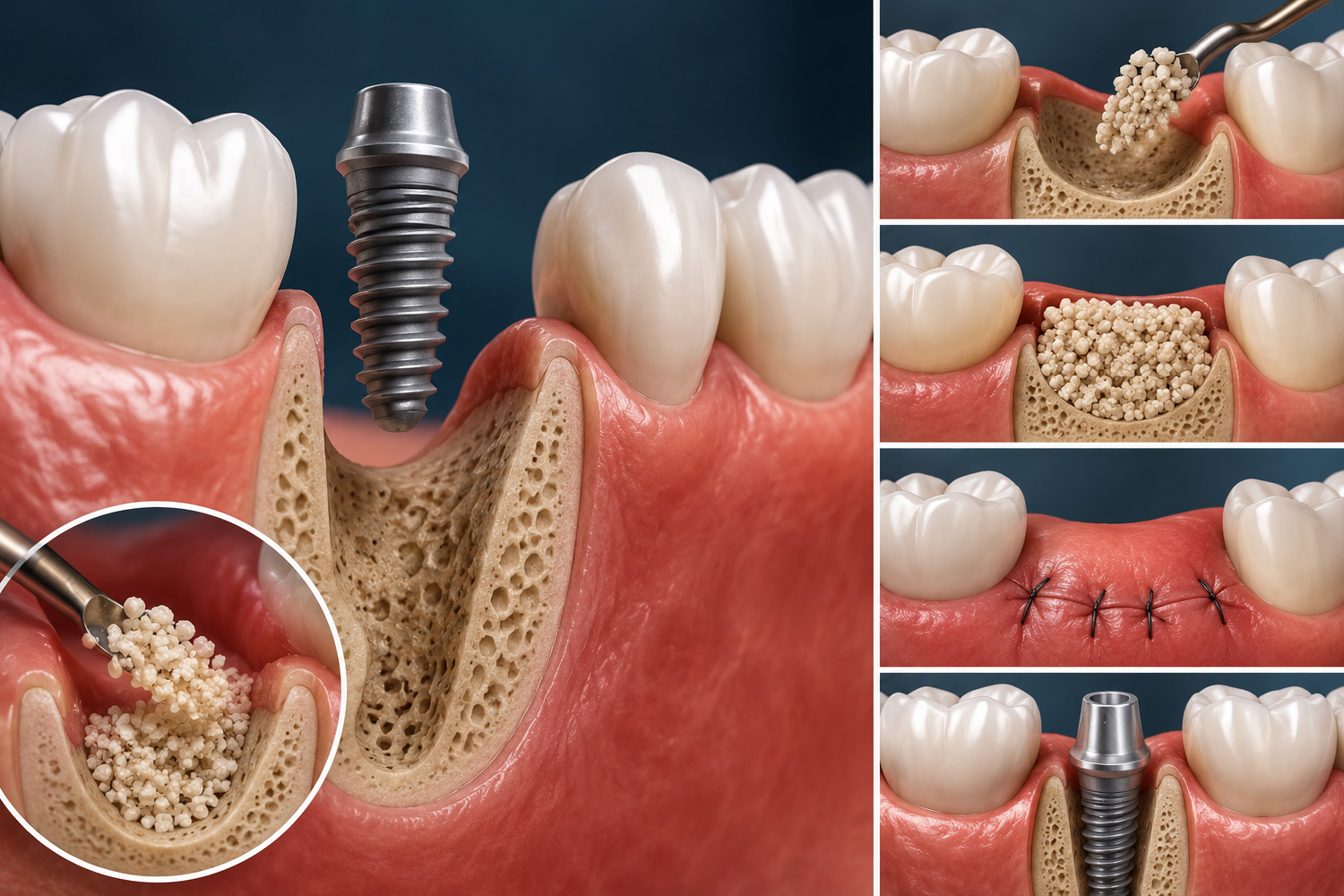 Quando é Preciso Fazer Enxerto Ósseo Para Colocar Implante Dentário